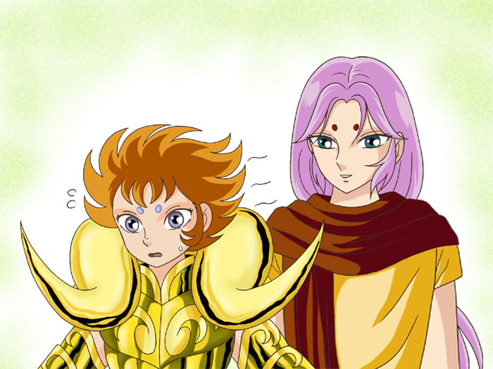 Cavaleiros do Zodíaco Ômega Mu&kiki